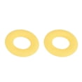 thumbnail image 1 of Wweixi Tenor Saxophone Mute Ring Professional Silencing Rings Music Instrument Accessory Universal Decreasing Sound Sax Yellow 2PCS, 1 of 6