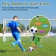 thumbnail image 6 of Uxcell Spot Markers for Agility Dot, Non-Slip Poly Spots Floor Dots 12 In & 6 Pcs & Red -Fitting for (Gym/Sports/Training), 6 of 7