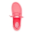 thumbnail image 3 of HEYDUDE Women Wendy Stretch Canvas Slip-On Loafers Fiery Coral, 8, 3 of 6