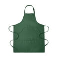 thumbnail image 3 of Uxcell Polyester 82cm x 68cm Kitchen Cooking Aprons Adjustable Bib Long Ties with 2 Pockets Green, 3 of 5