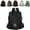 Black, variant on Anti-Theft Large Capacity Backpack, Shoulder Bag for Women, Leisure Shoulder Bag for Women, for Travel (Brown)