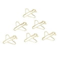 thumbnail image 1 of Gold Paper Clips,100pcs Paper Clips Portable Large Binder Clips Jumbo Paper Clips High Capacity, 1 of 12