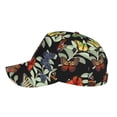 thumbnail image 5 of Fotbe Multicolored Butterflies Classic Baseball Cap, Adjustable Snapback Hats, Outdoor Baseball Hat for Men and Women Cotton Soft, 5 of 9