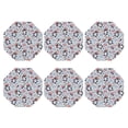 thumbnail image 2 of Disketp I Love Usa Funny Coasters,6 Pcs Leather Coasters With Holder, Perfect Housewarming Hostess Gifts,Protect Furniture From Water Marks Scratch And Damage, 2 of 9