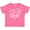 Hot Pink, variant on I Love My Daddy in White Chalk Heart Boys or Girls Baby T-Shirt