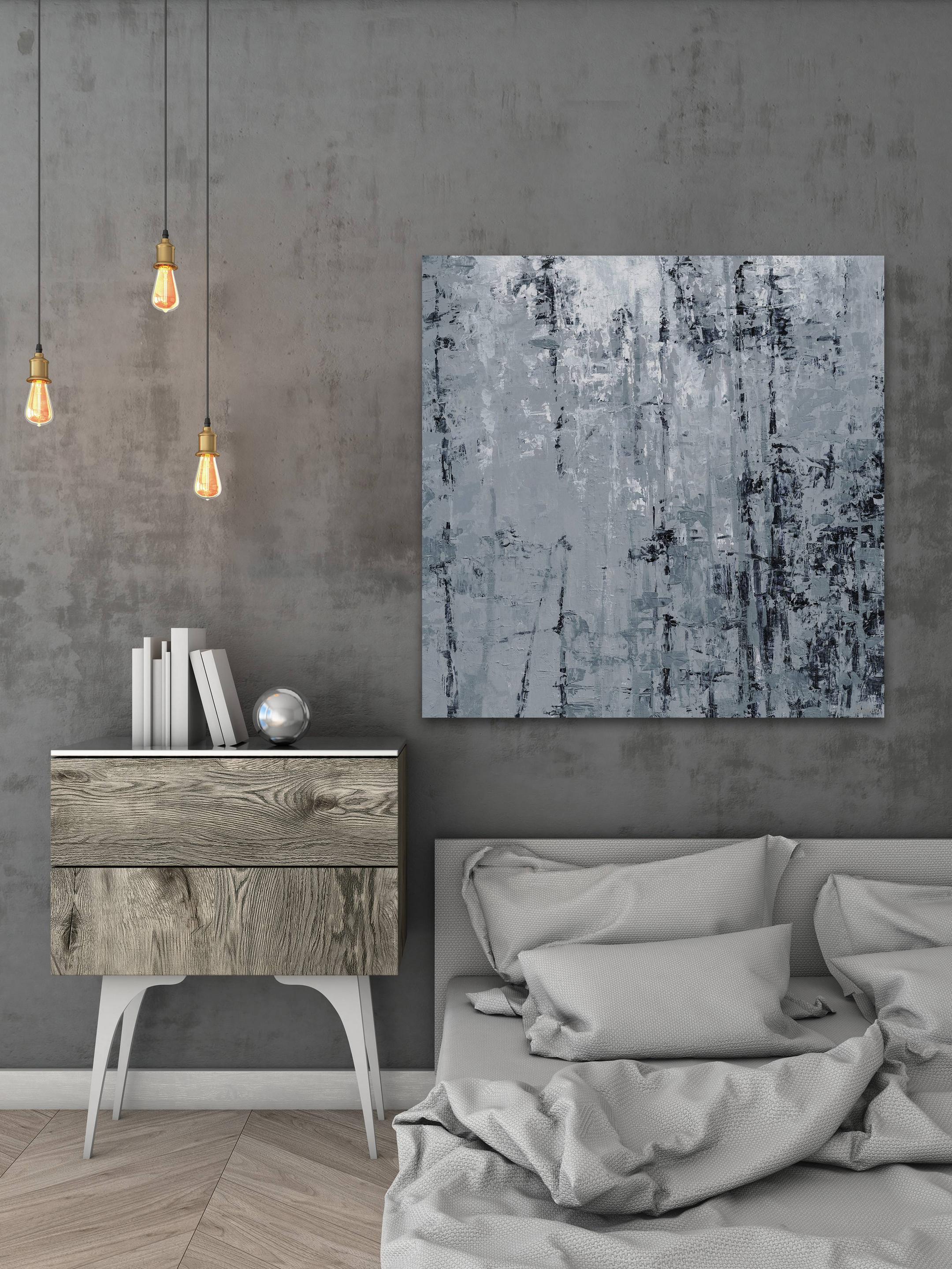 Parvez Taj "Forest Shadow II" Painting Print on Wrapped Canvas