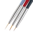 thumbnail image 2 of Pen Painting Detailing Tool 3pcsNail Design Art Gel Dot Polish Brushes, 2 of 3