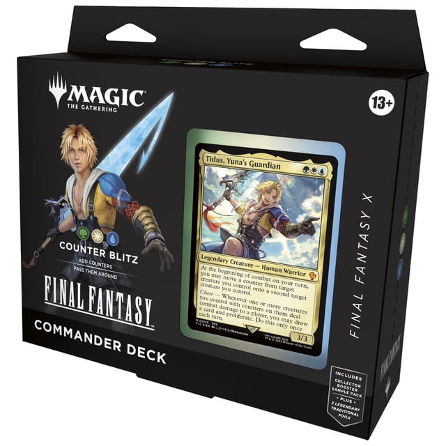 Magic: The Gathering Final Fantasy X Commander Deck - Blitz de Contrer