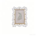 thumbnail image 2 of MMJ Picture Frames Daisy Carved Resin Photo Frame 4x6in Gold Trim Vintage Home Decor for Bedroom, 2 of 7