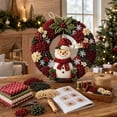 thumbnail image 4 of Christmas 3D Fabric Poke Wreath DIY Kit, Christmas Wreath DIY Kit for Adults Teens, Christmas Decorations Gift (Bell), 4 of 7
