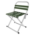 thumbnail image 1 of Silla de viaje Slacker Respaldo plegable Taburete de camping Asiento Senderismo Portátil Al aire libre Pequeña Macarena Silla plegable del taburete, 1 of 8