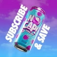 thumbnail image 4 of No Cap! Clean Soda Pop, Zero Sugar, Zero Calorie, Caffeine Free, 16 Oz Cans, (12 Pack Bussin' Berry), 4 of 5