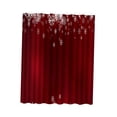 thumbnail image 2 of Cortina de ducha navideña de 70 x 78 pulgadas, decoración navideña para celebración de año Nuevo, accesorio multiusos con 12 ganchos para cortina de Estilo A, 2 of 9