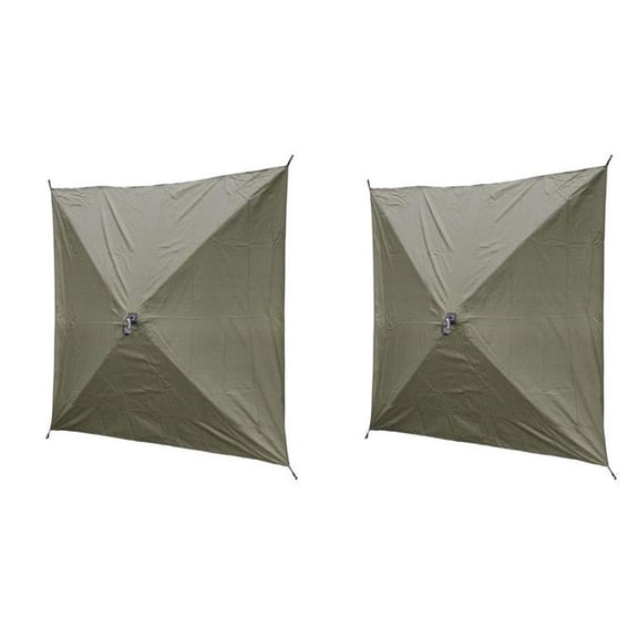 Clam Quick Set Screen Hub Tan Fabric Wind & Sun Panels Accessory Only (3 pack)