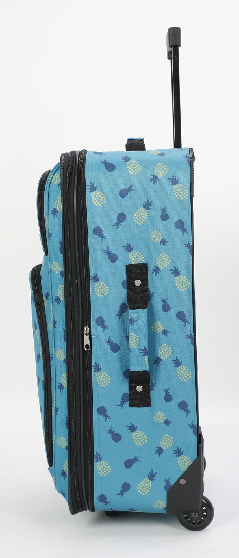 21" 2-Wheel Upright Carry-On Luggage, Hawaiian Pineapple Print