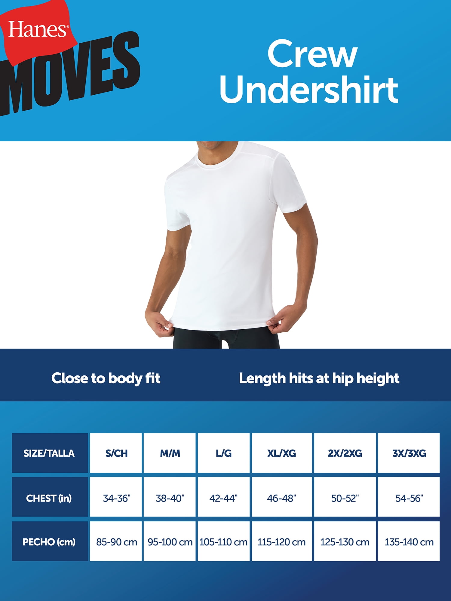Moves Men’s X-Temp Dyed Mesh Crewneck T-Shirt, Assorted, 3-Pack