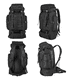 thumbnail image 2 of Mochila De Senderismo Mochila Cámping Impermeable Táctic 80l Xtellar Color Negro, 2 of 3