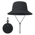 thumbnail image 6 of SSKFHGI Dark Gray M Summer Quick-Drying Waterproof Fisherman Hat With Storage Sun Protection Basin Hat For Men And Women Thin Outdoor Cycling Foldable Sun Hat, 6 of 8