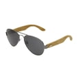 thumbnail image 2 of PANAMA JACK MEN'S BAMBOO AVIATOR GUNMETAL, 2 of 3