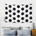 thumbnail image 5 of Xecao Soccer Ball Print Tapestry, Wall Hanging Room Funny Decor, Backdrop Room Decor for Bedroom Living Room dormitory, 5 of 8