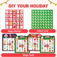 thumbnail image 5 of Joyfy 30 Players Christmas Bingo Cards for Kids Family Activities, 3 Colors Party Card Games, School Classroom Games, Holiday Winter Bingo for Xmas Party Supplies Adults Indoor Party Games, 5 of 7