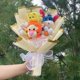 thumbnail image 3 of Cartoon Winnie the Pooh Plush Doll Toy Handmade Flower Bouquet Wedding Valentine's Day Christmas Graduation Gifts, 3 of 4
