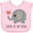 AD-Pink, variant on Inktastic Loved by My Gram Grandchild Boys or Girls Baby Bib