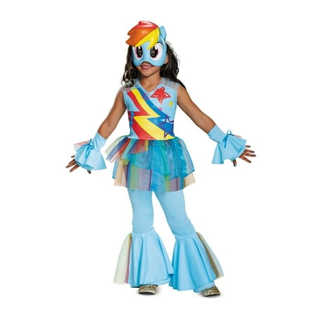 My Little Pony Girls' Rainbow Dash Movie Deluxe Costume