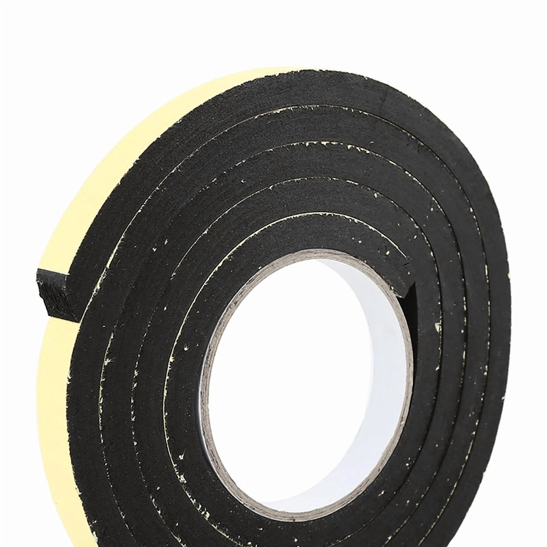 Zyler - 6.6Ft X 3/5 Inch Foam Seal Tape Car Door Window Sealing Strip Weather Stripping