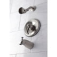 thumbnail image 2 of Kingston Brass KB1638FL Tub and Shower Faucet, Brushed Nickel, 2 of 5