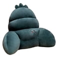 thumbnail image 2 of Mdesiwst Gray Super Soft Plush Bed Rest Pillow, 2 of 8