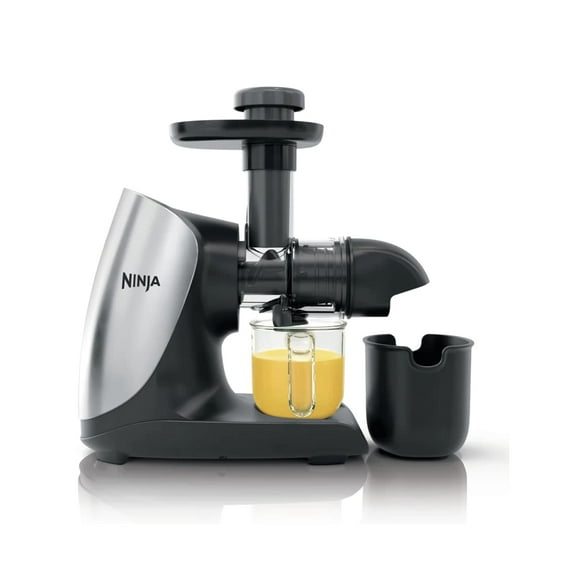 RENOVADO Juicer Ninja Cold Press Pro - Potente exprimidor lento