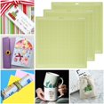 thumbnail image 4 of CNKOO Cutting Mat 3Pcs PVC Craft Cutting Pad Reusable Eco-Friendly 12x12in Craft Cutting Board Multifunctional Cutting Mat for Paper Carving Cricut Machine Craft Work Fabric Project, 4 of 9