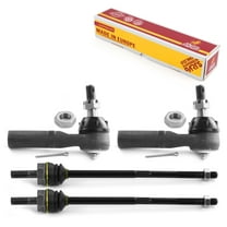 Metrix Premium Chassis Parts - 4 PC Inner & Outer Tie Rod End Kit Fits 09-22 Chevrolet Express 4500, 06-22 Express 2500, 03-05 GMC Savana 2500 RWD, 03-22 Savana 3500, ES80277, ES3609