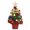 SET08, variant on 1Pcs Tabletop Christmas Tree with Bright LED Lights Home Decoration Accessories Stylish Holiday Present for Men Women