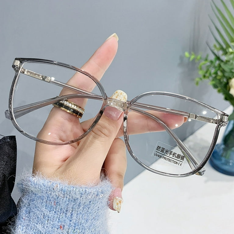 Classic Frame Square Eyeglasses Women Cat Eye Glasses Frames Clear Frame  Uv400