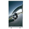 thumbnail image 2 of M&T Displays Super Eco Retractable Roll Up Banner Floor Standing 48x78.75 Inch Display Stand Silver Aluminum Profile with Carrying Bag for Convention, Conference, Trade Show, Office (2 pack), 2 of 26