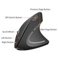 thumbnail image 4 of Ratón inalámbrico vertical de 2,4 g con cable y carga de batería para mano derecha de quinta generación Amazon creative, 4 of 6