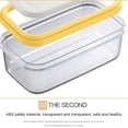 thumbnail image 2 of 2 in 1 Butter Slicer Saver Keeper Case Butter Container Storage with Lid, 2 of 8