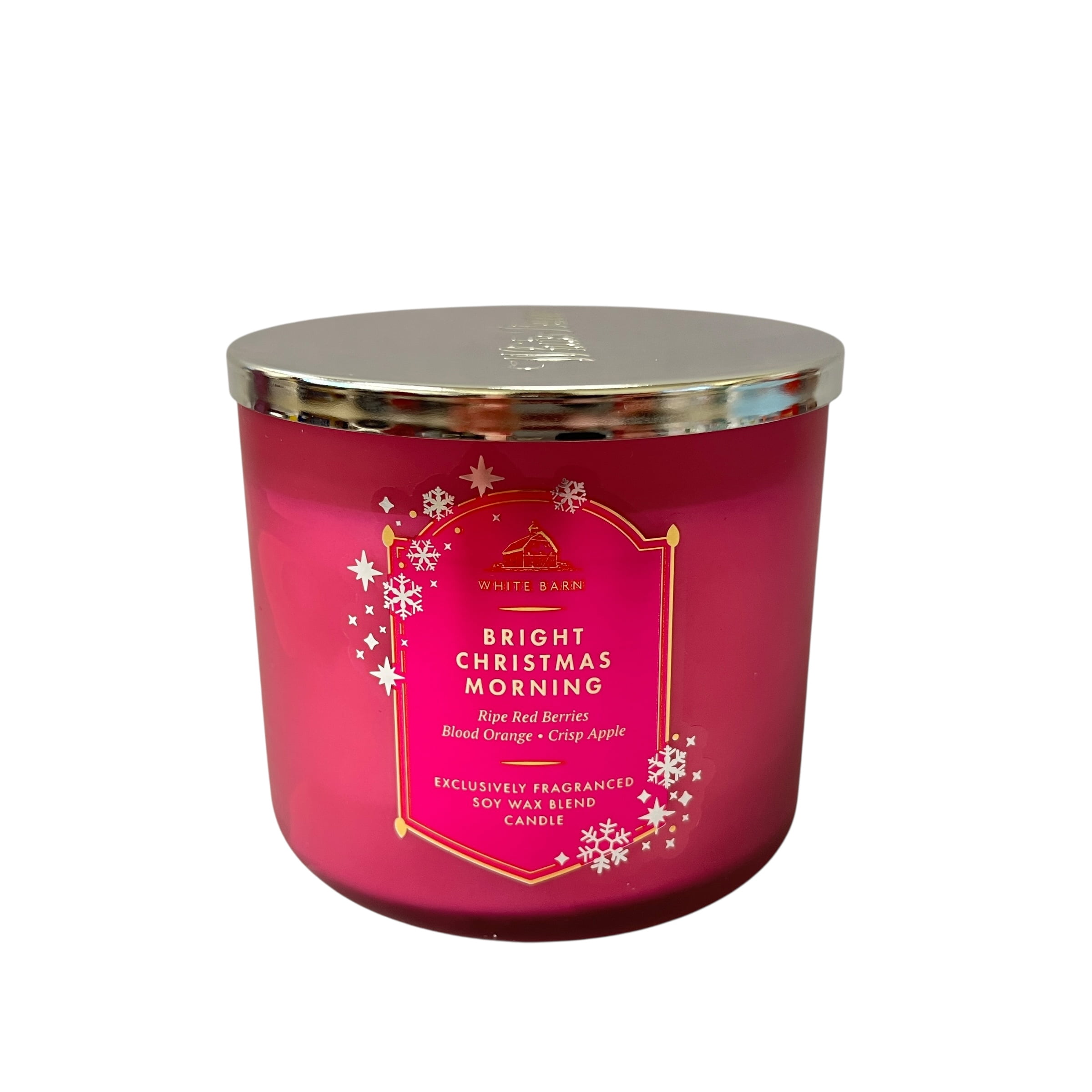 Bath & Body Works Bright Christmas Morning Scented 3 Wick Candle 14.5 oz