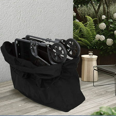 Foldable Wheelchair Travel Bag, Large Capacity Wheelchair Bag Two Way ...