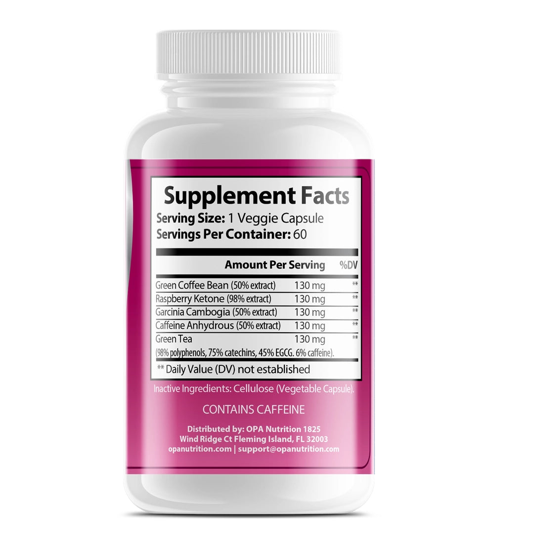 OPA Wellness Supplement Blend – 650 mg, 60 Capsules