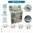 thumbnail image 6 of Sage Green Coastal Table Runner 90 Inches, Starfish Shell Coral Summer Beach Rustic Bed Runner Dresser Scarves Tabletop for Indoor Outdoor Parties/Ceremony/Banquet, 13" x 90", 6 of 9