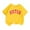Yellow, variant on Girls Tops Kid Girls Fashion Cute Printed Round Neck Short Sleeve Tee Summer Casual Loose T Shirt Tops