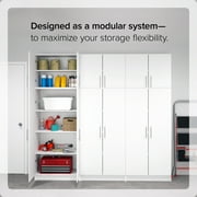 Prepac Armoir, Elite 32W x 35H x 20D White Wardrobe Closet & Cabinet - Functional Clothes Storage with Hanging Rail, Armoire Wardrobe - WEW-3264