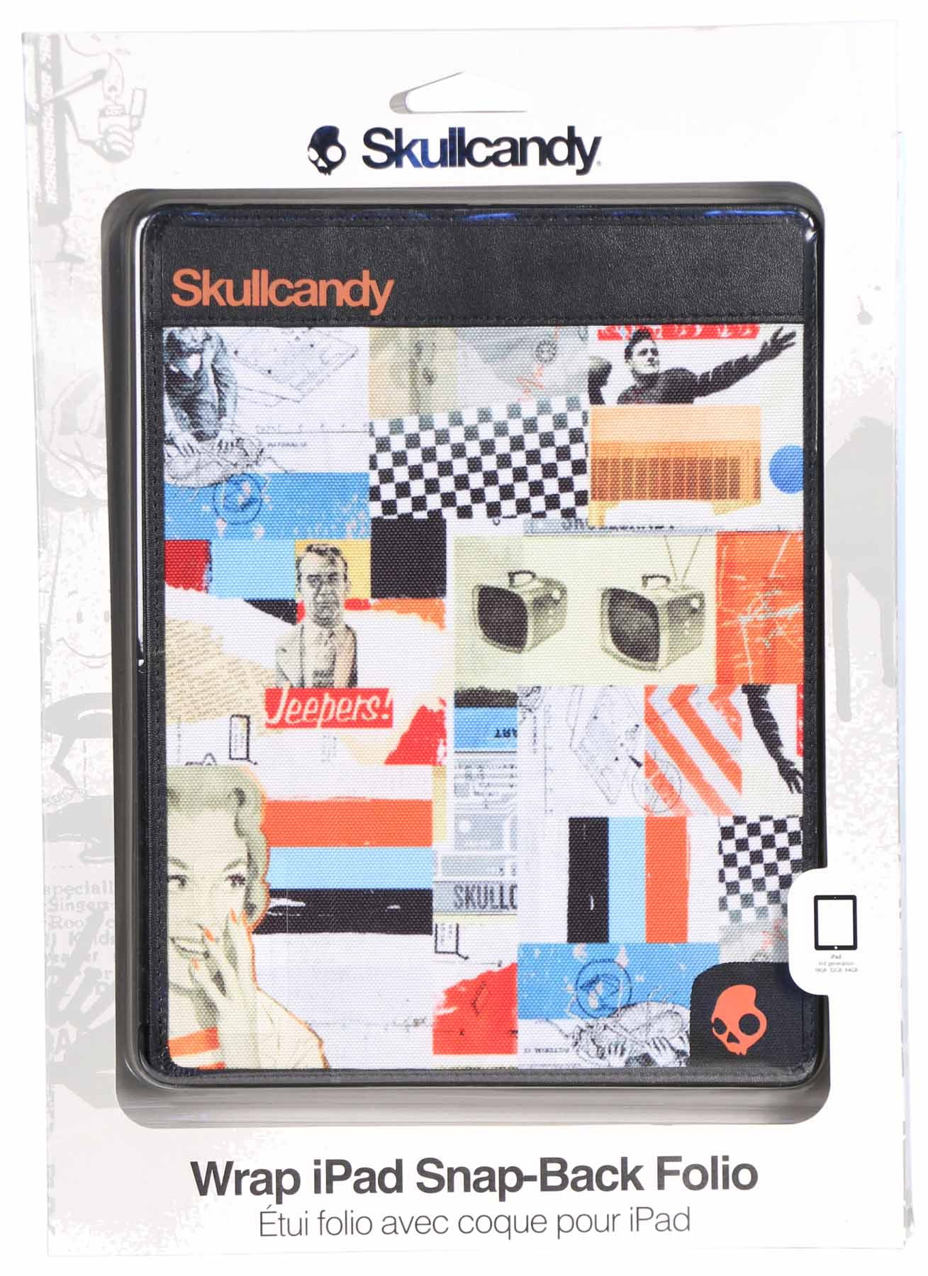Skullcandy Wrap iPad Mini Snap Back Folio Case Cover