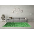 thumbnail image 3 of Ahgly Company Indoor Rectangle Oriental Emerald Green Industrial Area Rugs, 8' x 10', 3 of 4