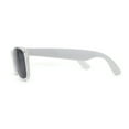 thumbnail image 4 of Classic Iconic Pop Color Horn Rim Sunglasses White Black, 4 of 4