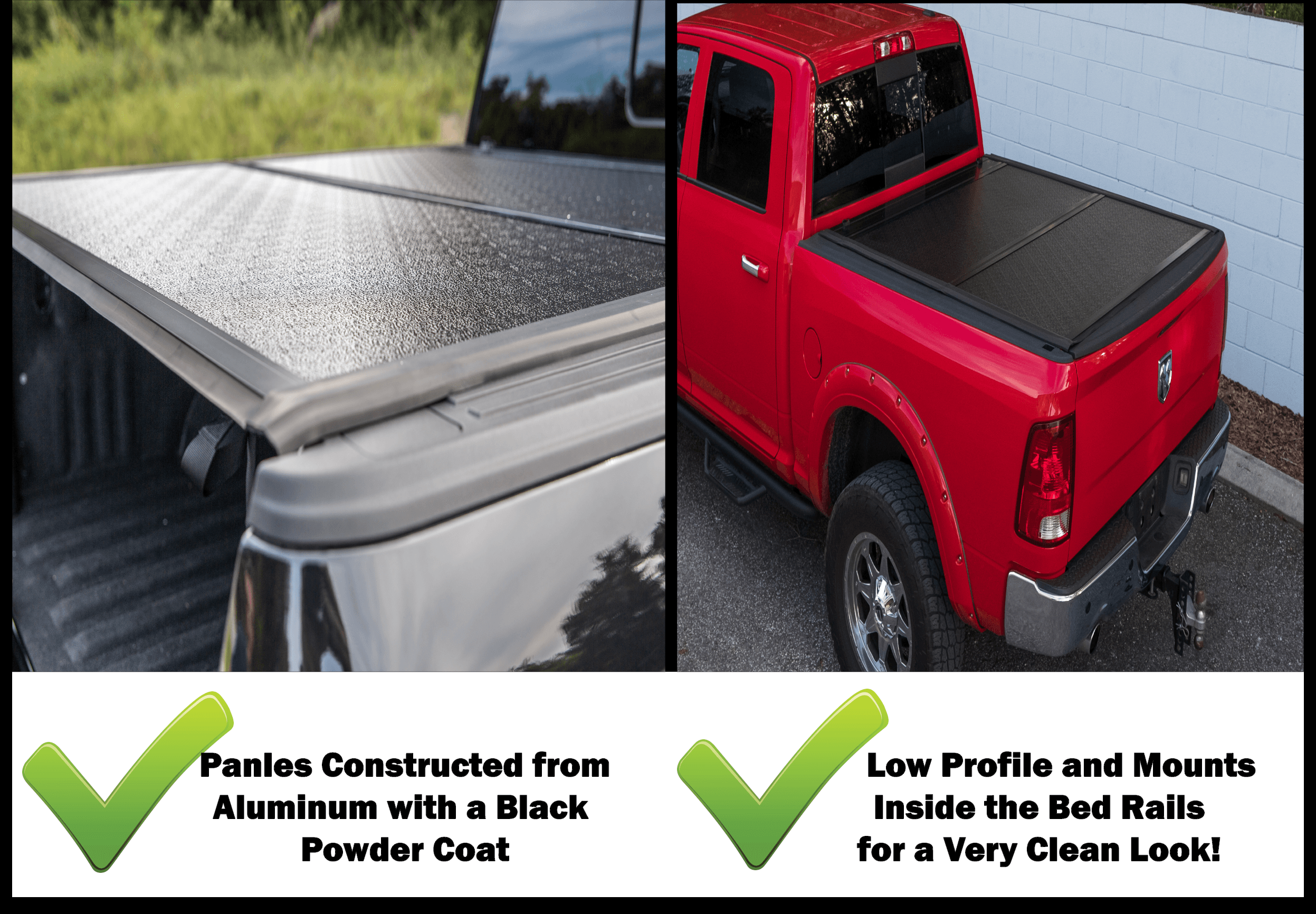 Gator Evo Bi Fold Tonneau Cover Fit 2016 2019 Toyota Tacoma 5 Ft Hard Aluminum Walmart Com Walmart Com