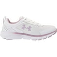 thumbnail image 6 of Under Armour Women's UA Charged Assert 9 Running Shoes White/White/Mauve Pink - 3024862-101, 6 of 8